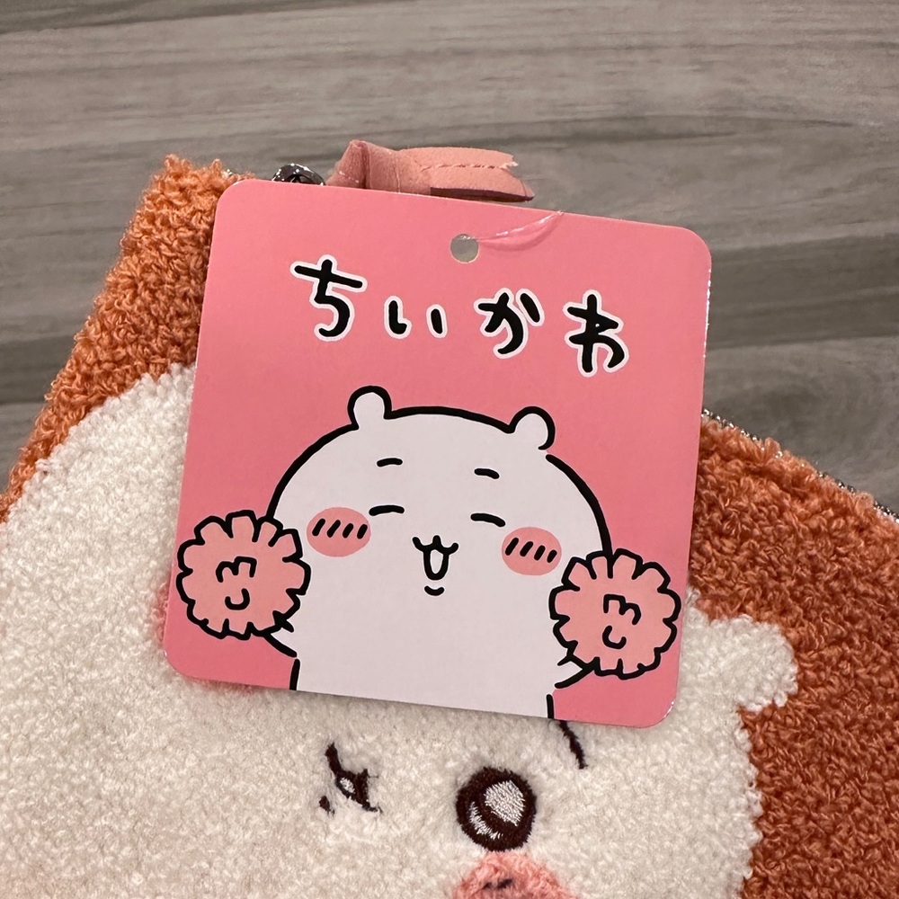 chiikawa Chikawa Sagara 3 Pocket Pouch Pink - Picture 11 of 12